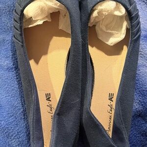 American Eagle Outfitters Dark Blue Loafers